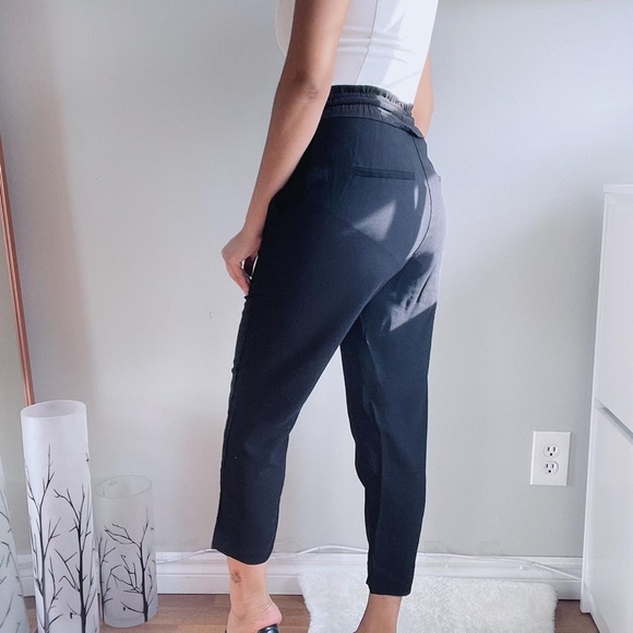 Belted Black Zara Pants - Picture 3 of 4